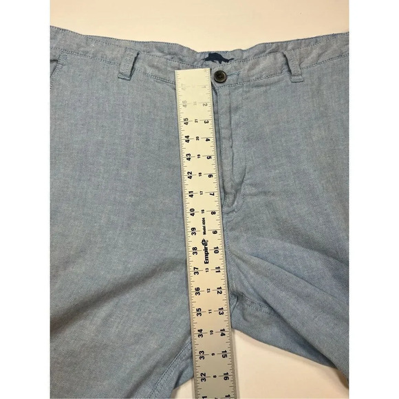 Tommy Bahama Beach Coast Linen Blend Flat Front 10 Inch Shorts Men's Size 40 EUC - Picture 7 of 11